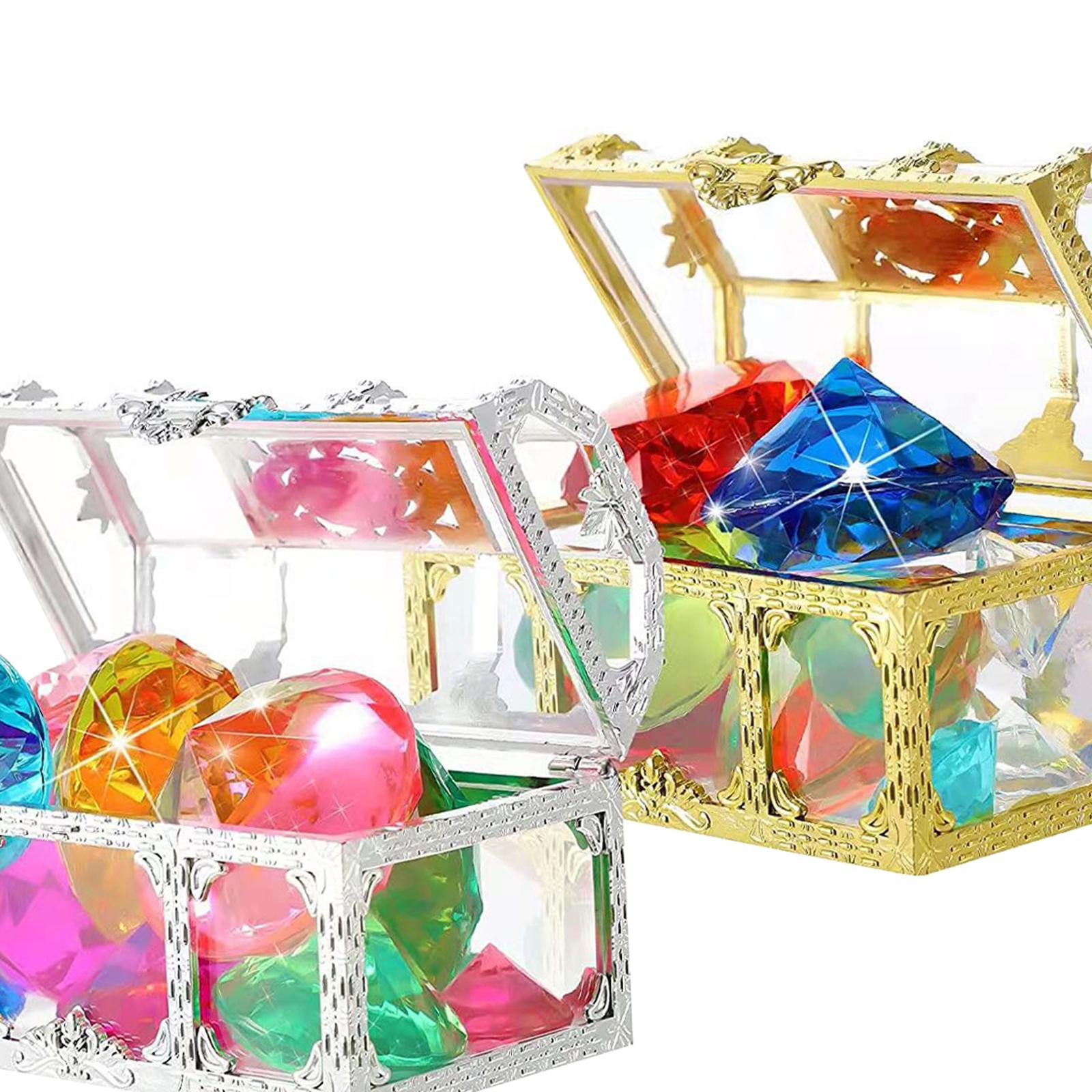 Outdoor Hunting Games For Kids - Swimming Pool Treasure Chest Diving Toy