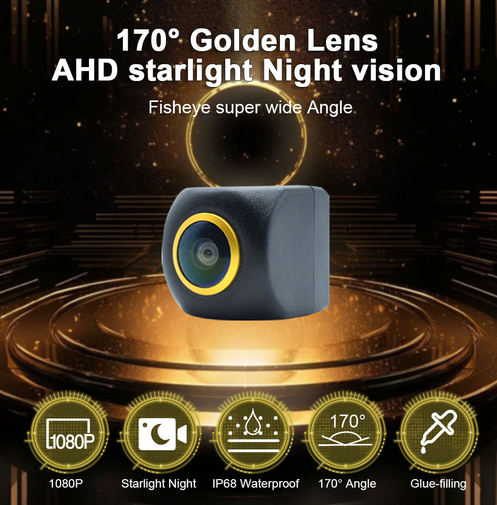 CCD/AHD Vehicle 1080P 170° Gol - Trail Camera Infrared review and price