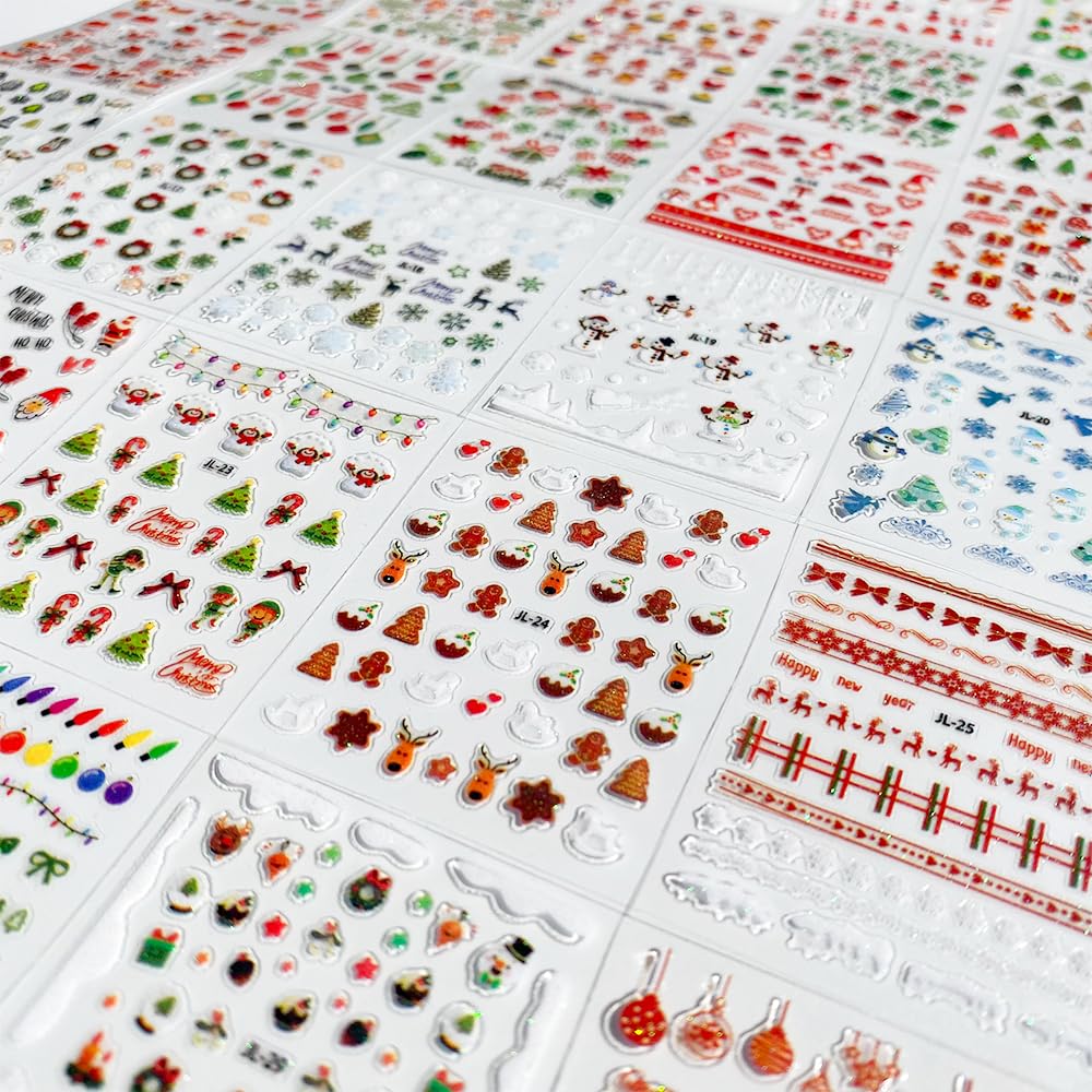 30pcs Christmas Nail Art Stick - Elk Bugle Call review and price